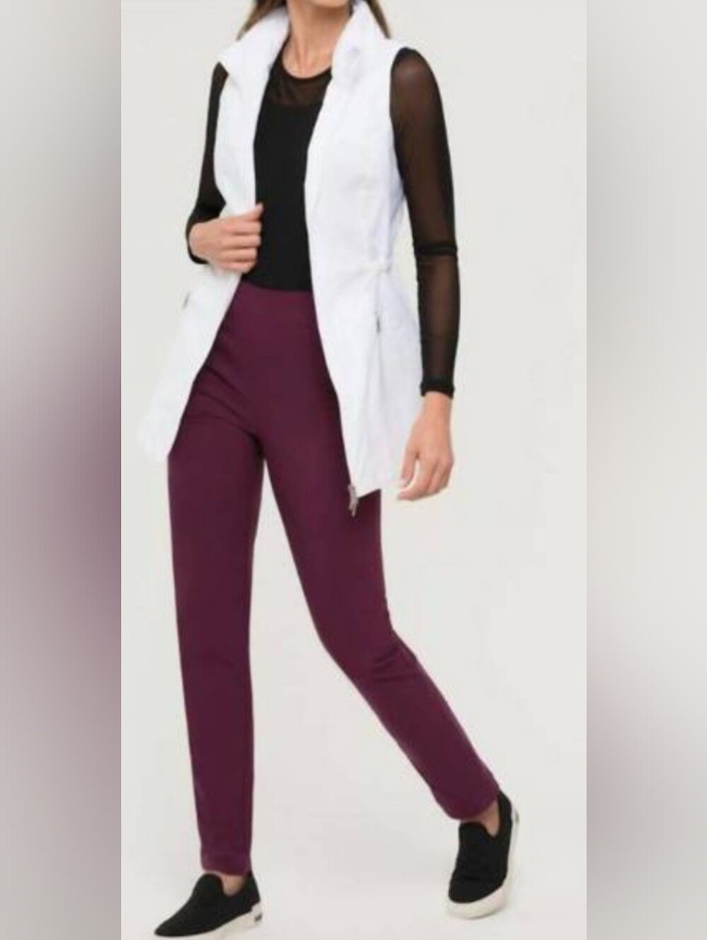 Anatomie Jamie Women's Size XL Mulberry Purple Pants New with Tags